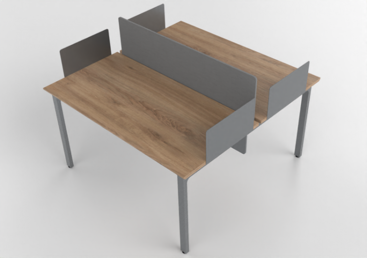 Bureaux 3D - Bureau en bois - Kokuyo - Arch - ACCA software