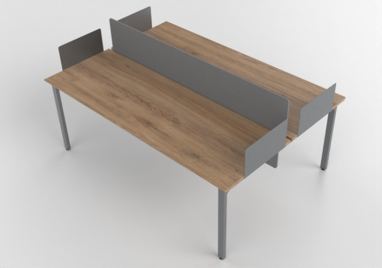 Scrivanie 3D - Scrivania in legno - Kokuyo - Arch - ACCA...