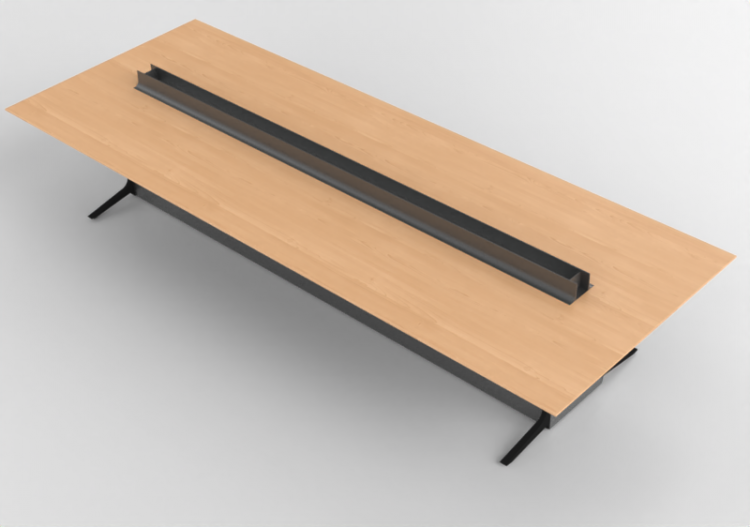 Mesas 3D - Mesa de conferencias con purificador de aire -...