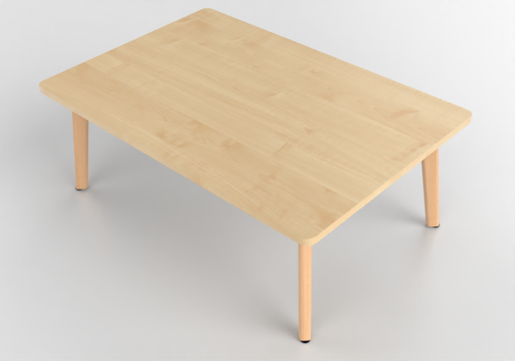 Mesas 3D - Mesa de madera - Kokuyo - Franka - TFK WK1208LM...