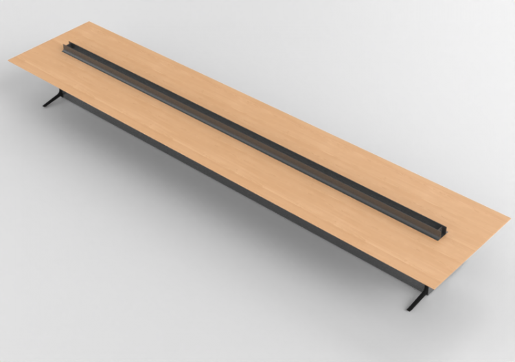Mesas 3D - Mesa de reuniões com purificador de ar - Kokuyo...