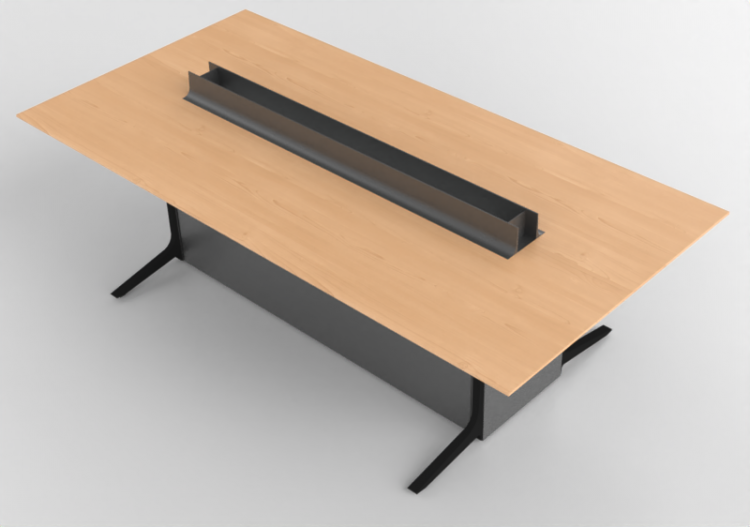 3D Tische - Conference table with air purifier - Kokuyo -...