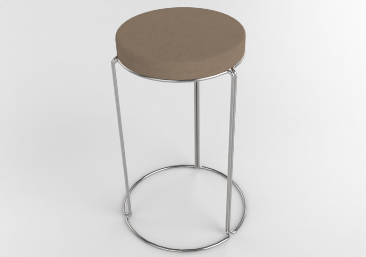 椅子 - Fabric stool - Kokuyo - CK 750 - CK 752E6GNB5 - ACCA...