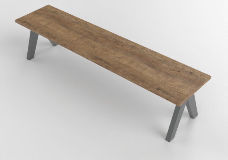 3D Stühle - Wooden Bench - Kokuyo - Ingreen - NIG B1804Z...