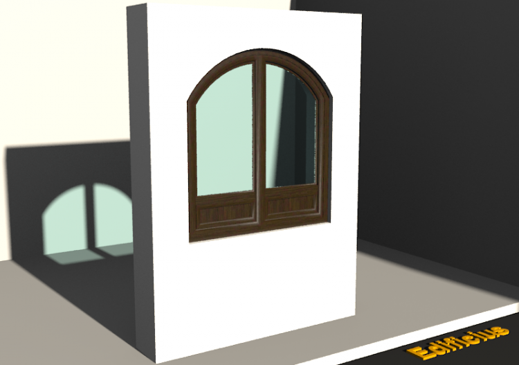 3D Tür/Fenster - FN[AR] 1AB[1P]+1F[1P] - ACCA software