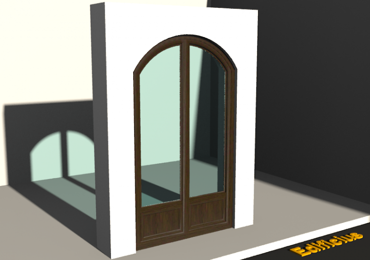 3D Tür/Fenster - FN[AR] 1AB[1P]+1F[1P] - ACCA software