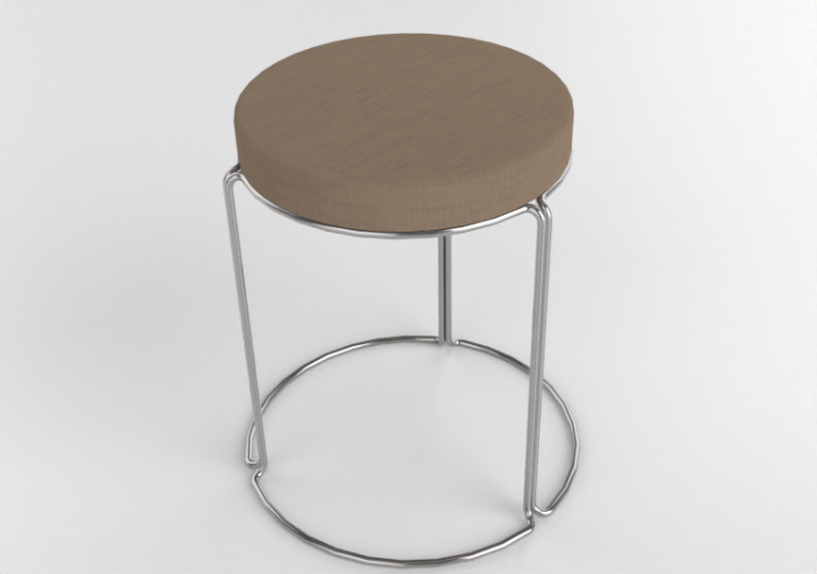 Chaises 3D - Tabouret en tissu - Kokuyo - CK 750 - CK...