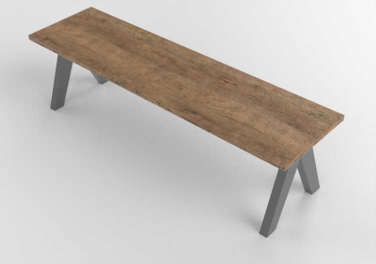 3D Stühle - Wooden Bench - Kokuyo - Ingreen - NIG B1504Z...