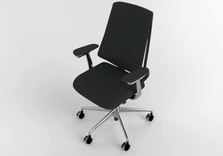 椅子 - Fabric Chair - Kokuyo - Duora - CR GA3141E6KZE3 W -...