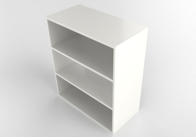 3D Book shelf - Lacquered wood bookcase - Kokuyo - Edia -...