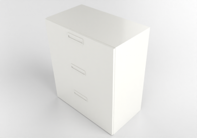 Librerie e Contenitori 3D - Portaoggetti in legno laccato -...