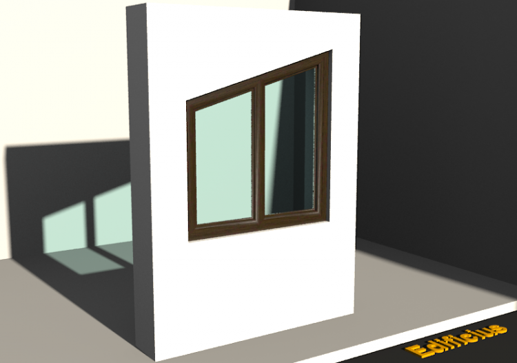 Menuiseries 3D - FN[T] 1VB[1V]+1F[1V] - ACCA software