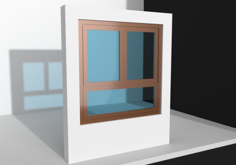 3D Tür/Fenster - FN[R] 3 MODULI 2.4X2.5 - ACCA software