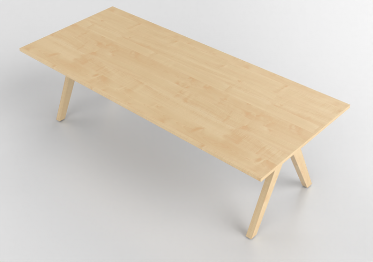 3D Tische - Holztisch - Kokuyo - Wood Tilt - XY TWT241SMC0...