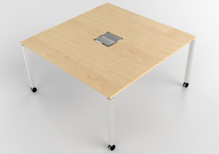 Mesas 3D - Mesa de madera - Kokuyo - Workfit - SD...