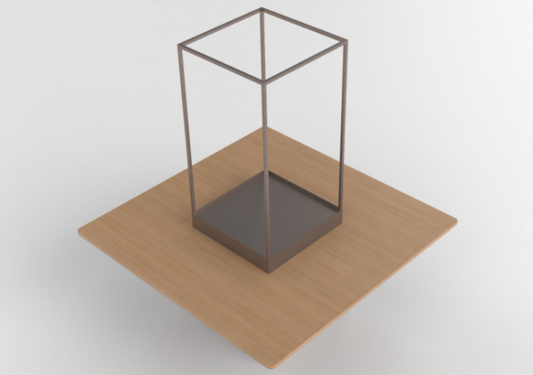 3D Tables - Central Table - Kokuyo - Patio - TPT S1818YA -...