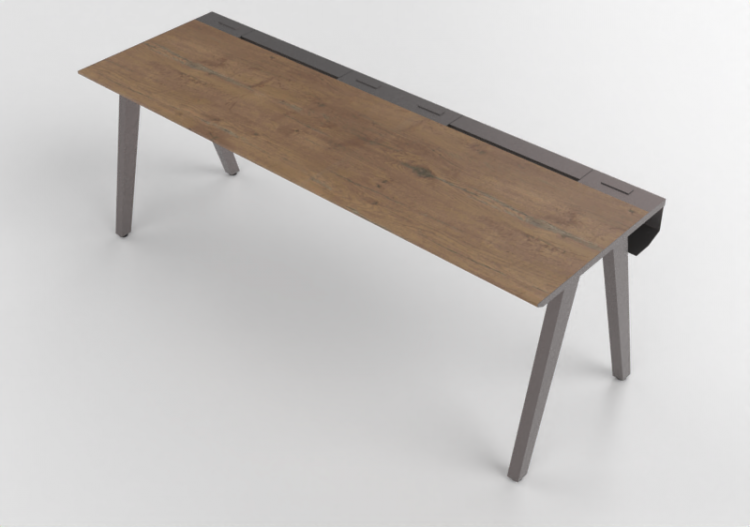 Mesas 3D - Mesa de madeira - Kokuyo - Sentir - DSNTADF...