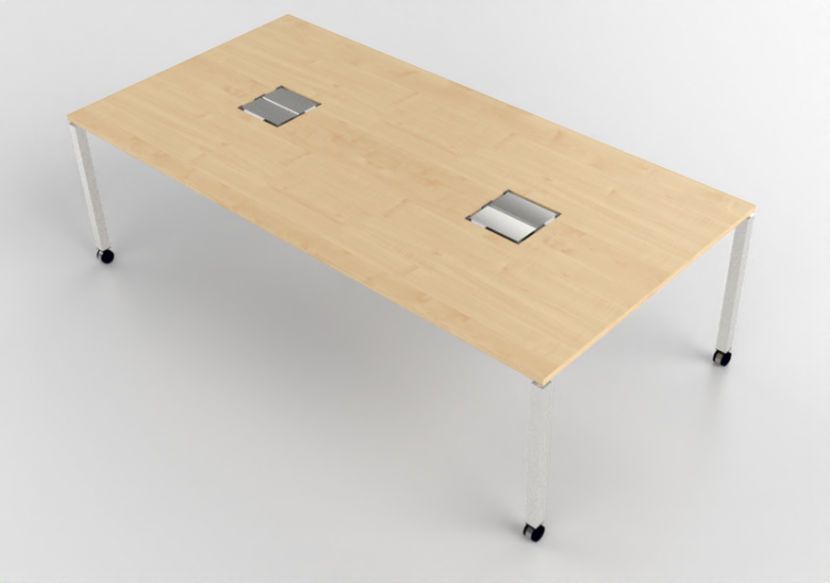 Mesas 3D - Mesa de madeira - Kokuyo - Workfit - SD...