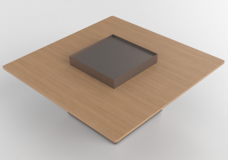 3D Tables - Central Table - Kokuyo - Patio - TPT S1818NB -...