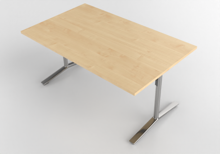 Mesas 3D - Mesa de madeira - Kokuyo - Flip Top - XY...