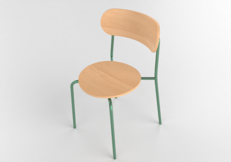 Cadeira 3D - Cadeira de madeira - Kokuyo - Hang Like - XY...