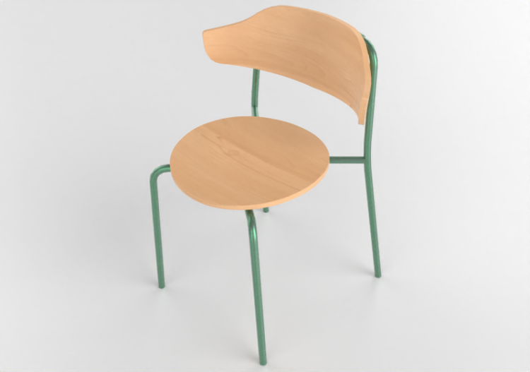 Chaises 3D - Chaise en bois - Kokuyo - Hang Like - XY...