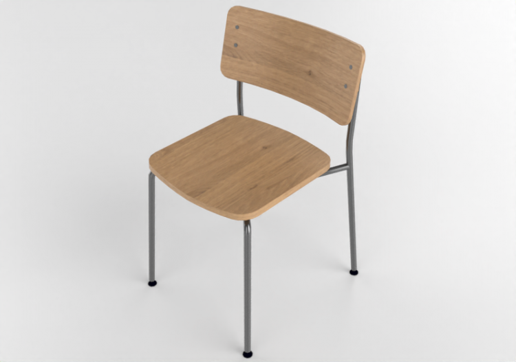 Sillas 3D - Silla de madera - Kokuyo - Plocka - K05 B01X...