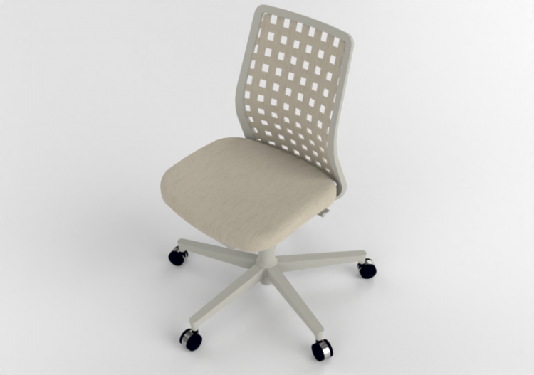 Chaises 3D - Chaise en tissu - Kokuyo - Monet - C03 BWGZ300...