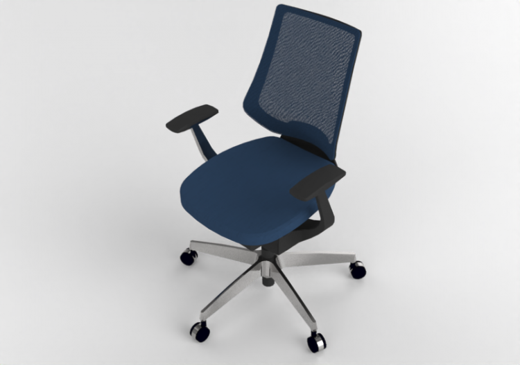 Sillas 3D - Silla de tela - Kokuyo - Ing - CR GW3403E1G41S...