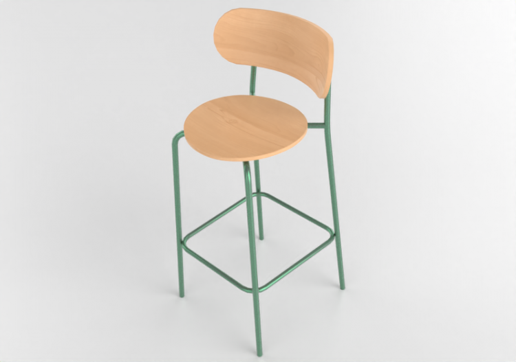 椅子 - Wooden Chair - Kokuyo - Hang Like - XY CHLBSAASW70N -...