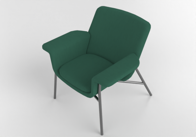 3D Arm Chairs - Fabric Armchair - Kokuyo - Notion - CN...