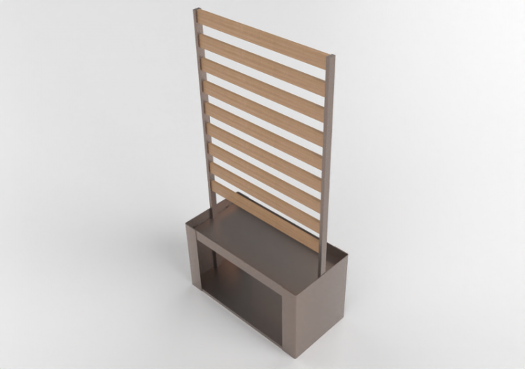 Accessories 3D - Shutter panel - Kokuyo - Patio - PPT P0918...