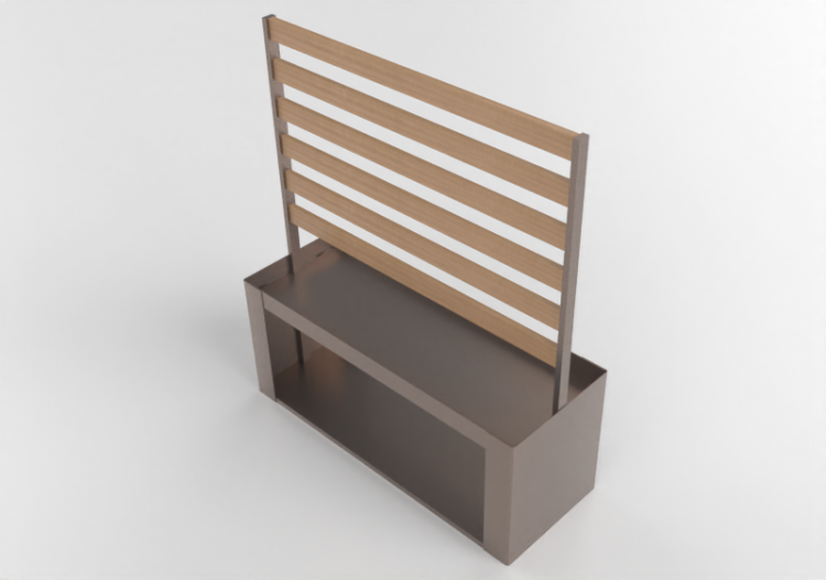 Accessoires 3D - Panneau de fermeture - Kokuyo - Patio -...