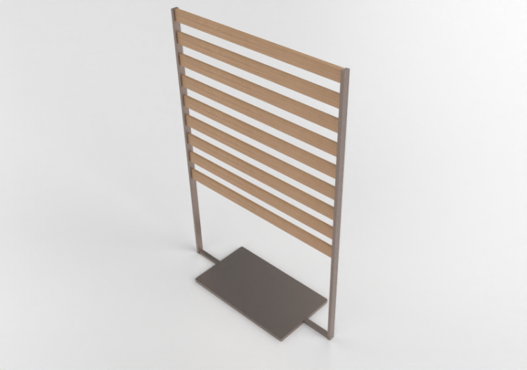 Acessórios 3D - Separador de ambiente de madeira - Kokuyo -...