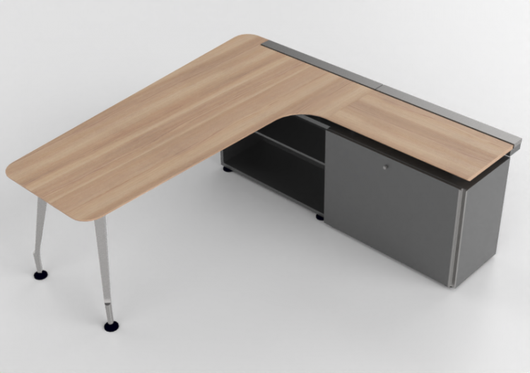 3D Desks - Wooden Desk - Kokuyo - Saibi Management - SD...