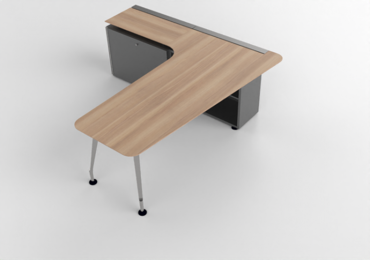3D Desks - Wooden Desk - Kokuyo - Saibi Management - SD...