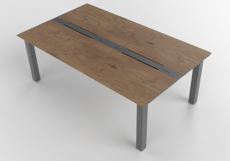 Mesas 3D - Mesa de madeira - Kokuyo - Sentir - DSNTADF...