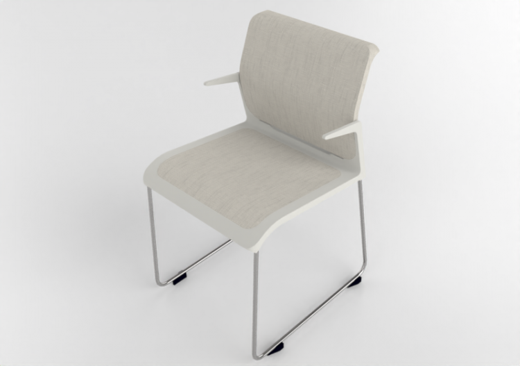 Cadeira 3D - Cadeira de tecido - Kokuyo - Caravel - ACCA...
