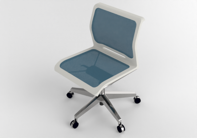 Chaises 3D - Chaise en tissu - Kokuyo - Caravel - ACCA...