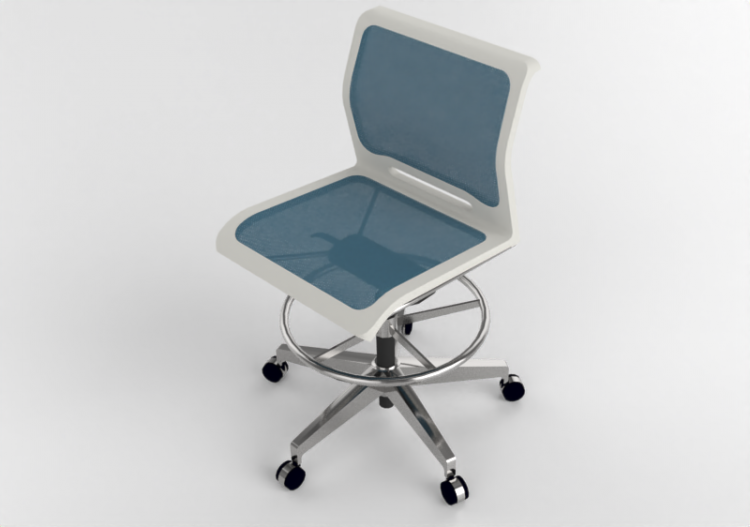 Chaises 3D - Chaise en tissu - Kokuyo - Caravel - ACCA...