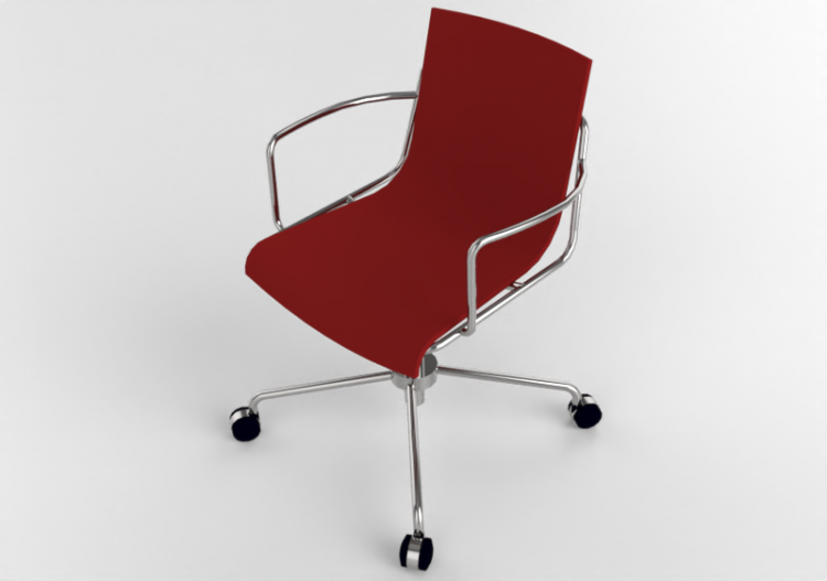 Chaises 3D - Chaise en plastique - Kokuyo - Offset Frame -...