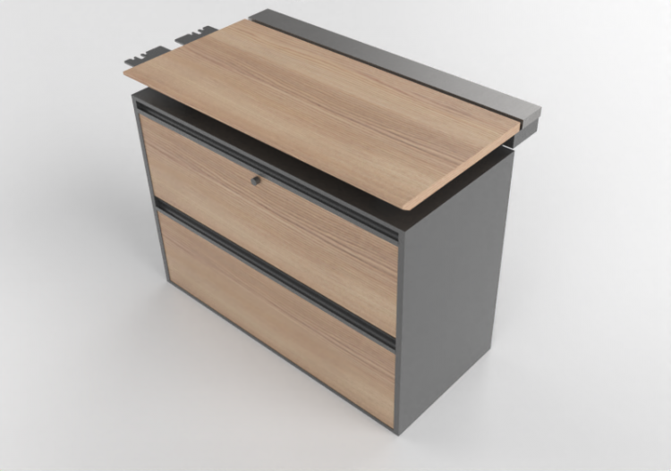 Muebles 3D - Mueble de metal - Kokuyo - Saibi Management -...