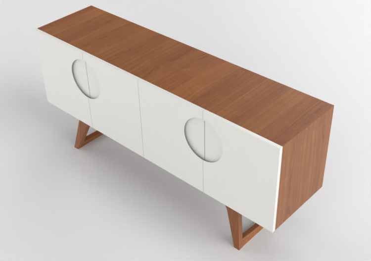 3D Furniture - Buffet - Mobília 22 - Orion - ACCA software