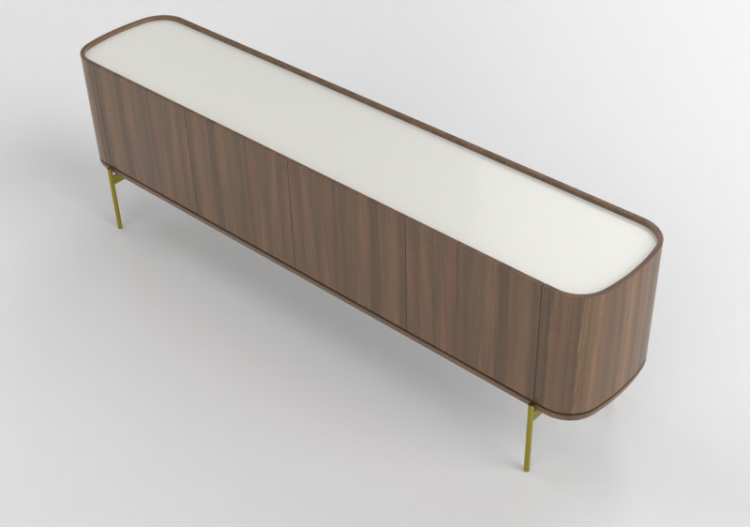3D Furniture - Buffet - Mobília 22 - Tamboré - ACCA...