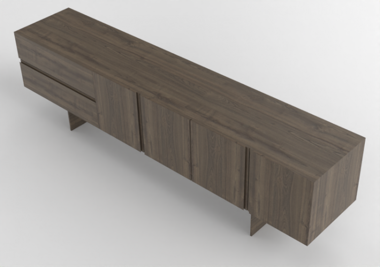 3D Furniture - Buffet - Mobília 22 - Volpi - ACCA software