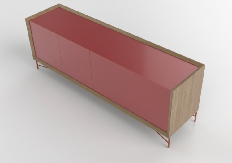 Mobili 3D - Buffet - Mobília 22 - Berlim - ACCA software