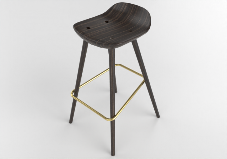 Chaises 3D - Tabouret - Mobília 22 - Etos - ACCA software