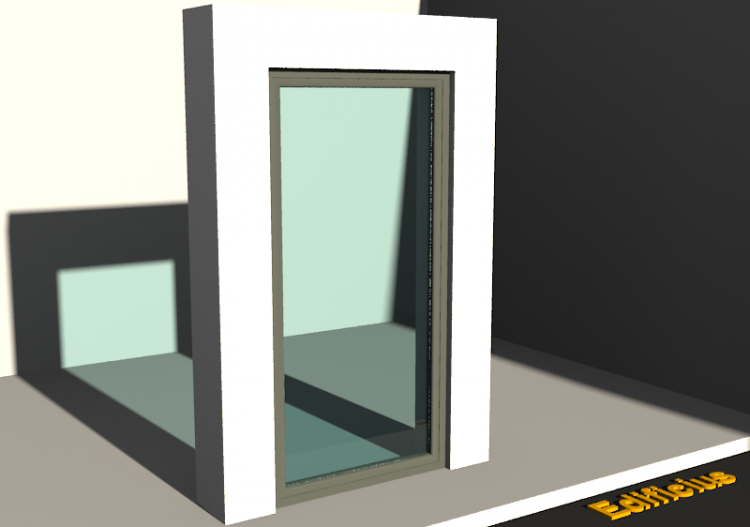 3D Tür/Fenster - V [R] 1DF - ACCA software