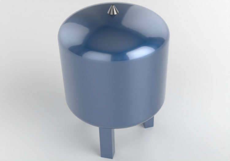 Vaso d’espansione saldato, per impianti sanitari 60L - ACCA...