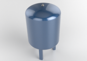 Vaso d’espansione saldato, per impianti sanitari 100L